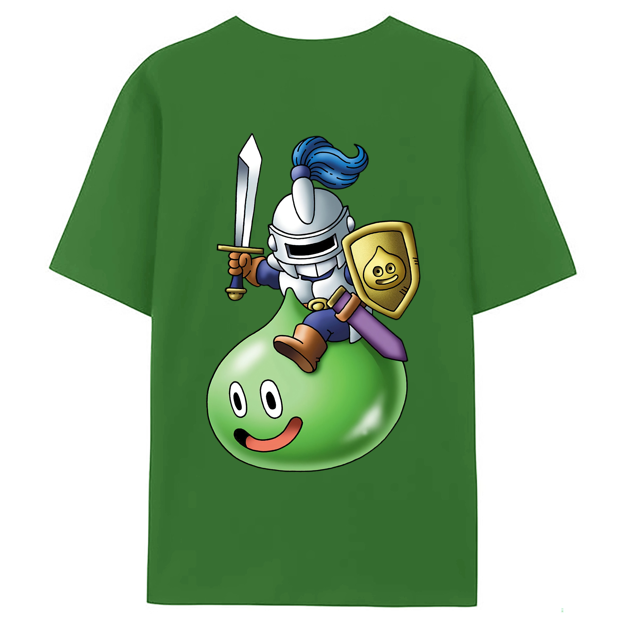 （画像用） ドラゴンクエスト Doragon Kuesuto Dragon Quest レディース半袖Tシャツ(バックプリント)